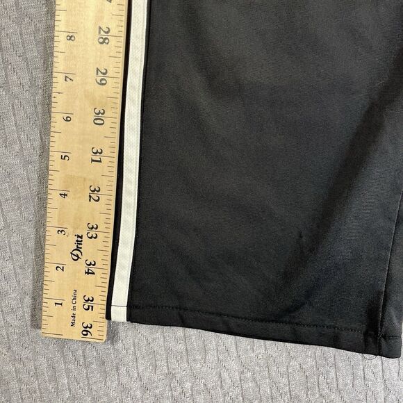 Adidas Sports Workout Athletic Classic Black Drawstrings Mens sweatpants Size (M - Picture 5 of 9